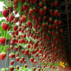Клубника ампельная Анастасия купить по цене от 370р. в интернет-магазине «Посадика» с доставкой почтой в в Болоховое и по всей России – [изображение №1].